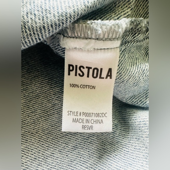 Pistola Nina Long Sleeve Denim Dress - Picture 7 of 10